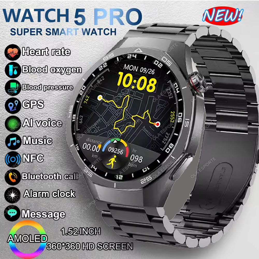 Smartwatch Custom - New Watch 5 Pro Smart Watch