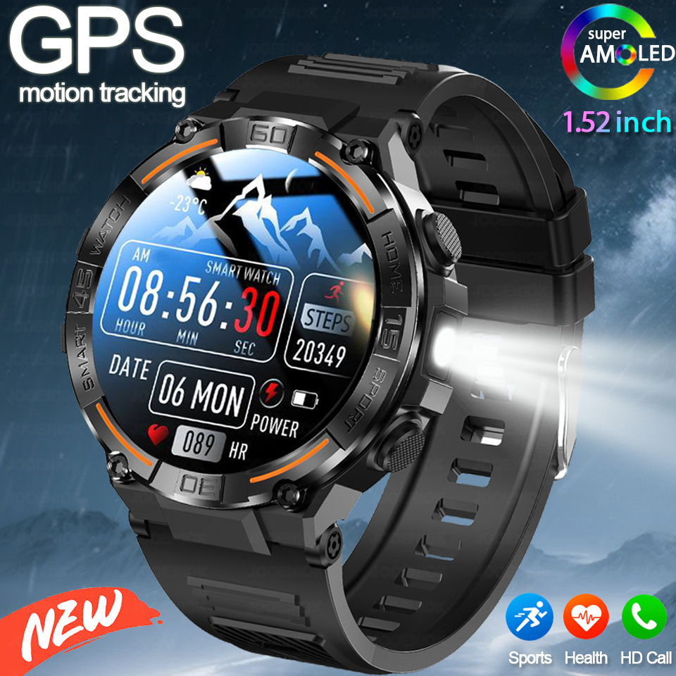 Smartwatch Custom - 2026 New Military Outdoor Smart Watch