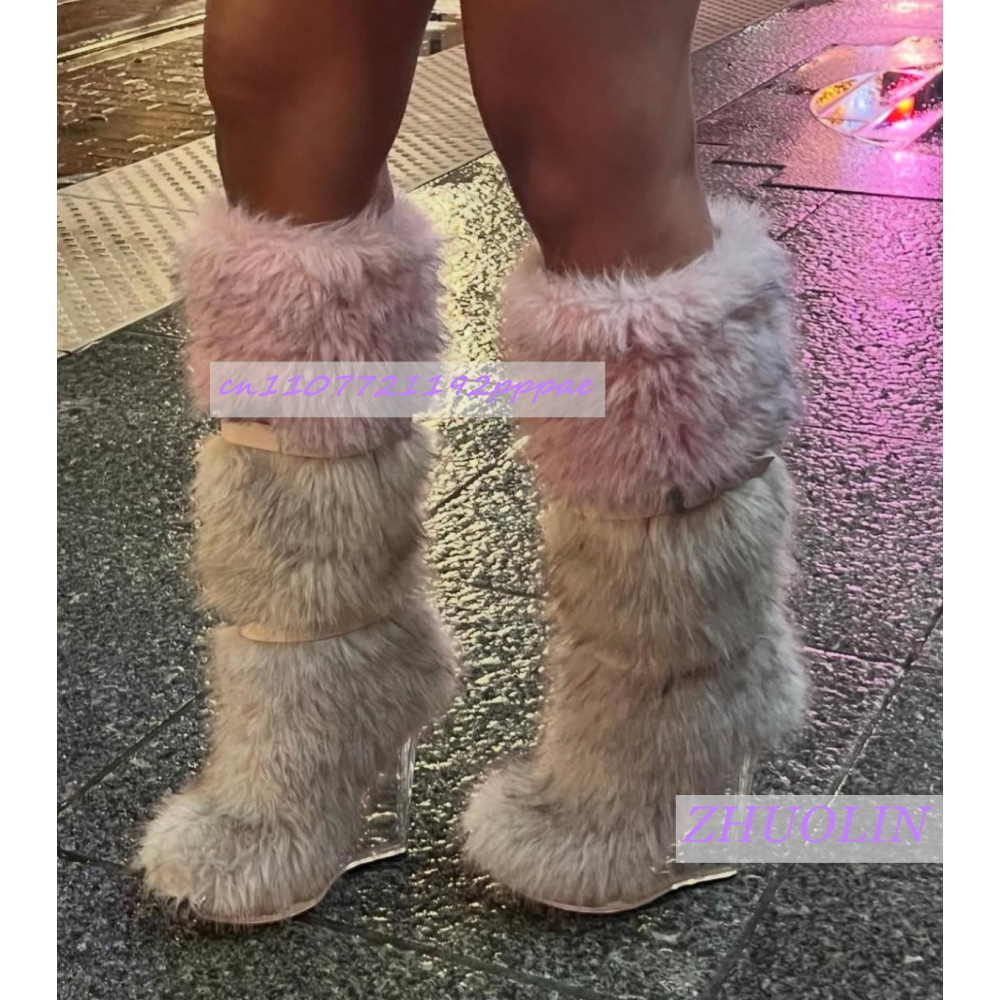 Winter Gradient Furry Transpar - огляд і ціна Leather Classic Strap