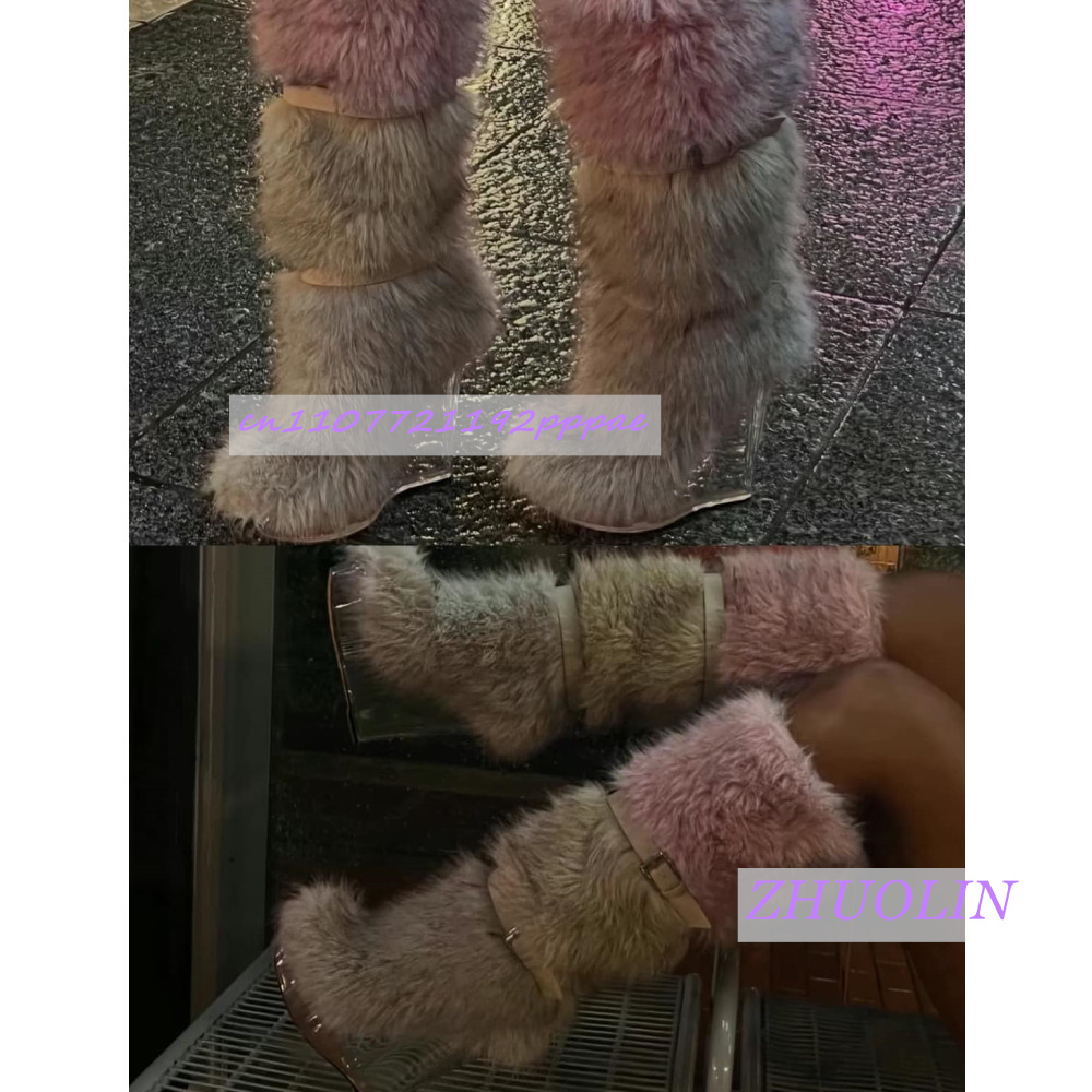 Winter Gradient Furry Transpar - огляд і ціна Leather Classic Strap
