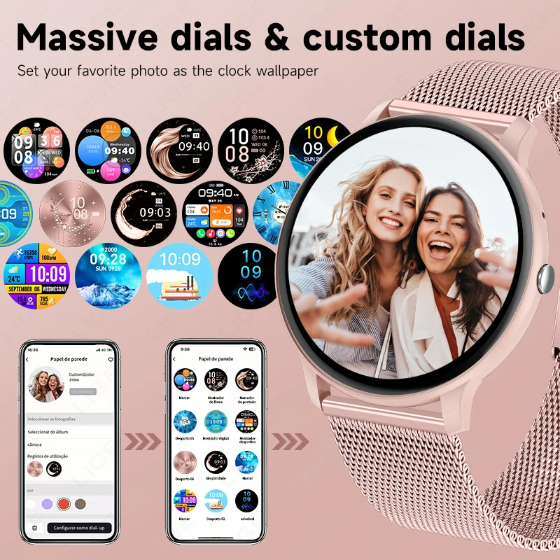 LIGE Bluetooth Call Smart Watc - огляд і ціна Smartwatch Custom