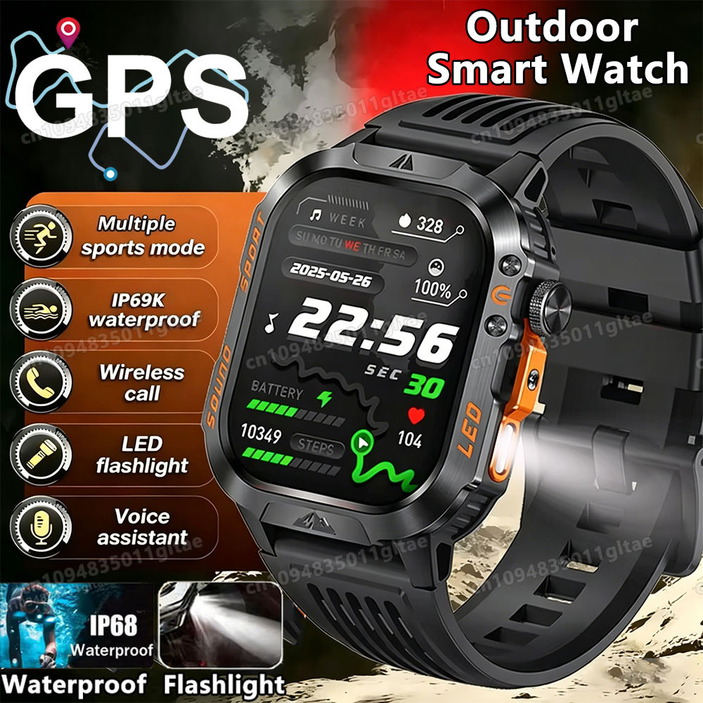 2026 New Military Smart Watch  - огляд і ціна Smartwatch Custom