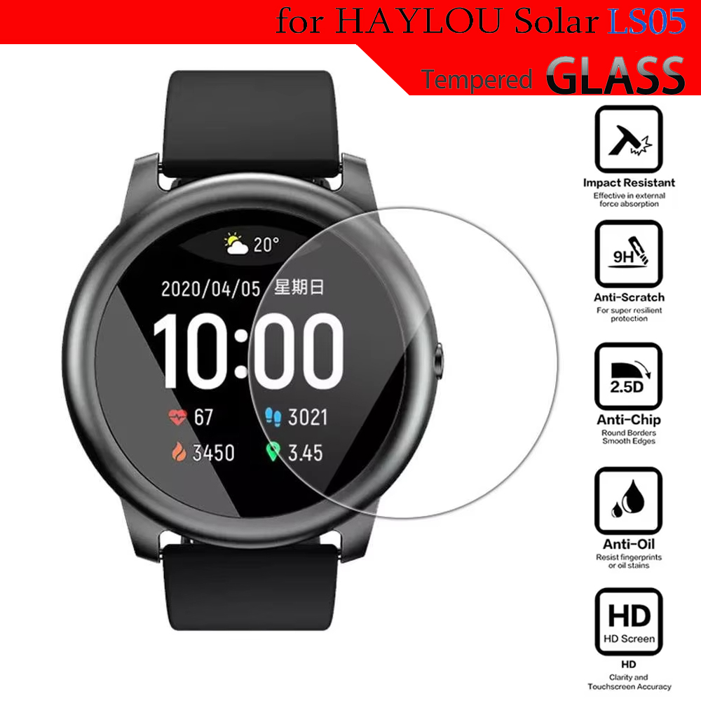 Tempered Glass For HayLou Sola - огляд і ціна Smartwatch Icon