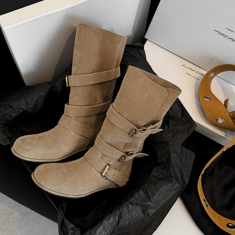 Woman Boots Cowgirls Western B - огляд і ціна Leather Classic Strap