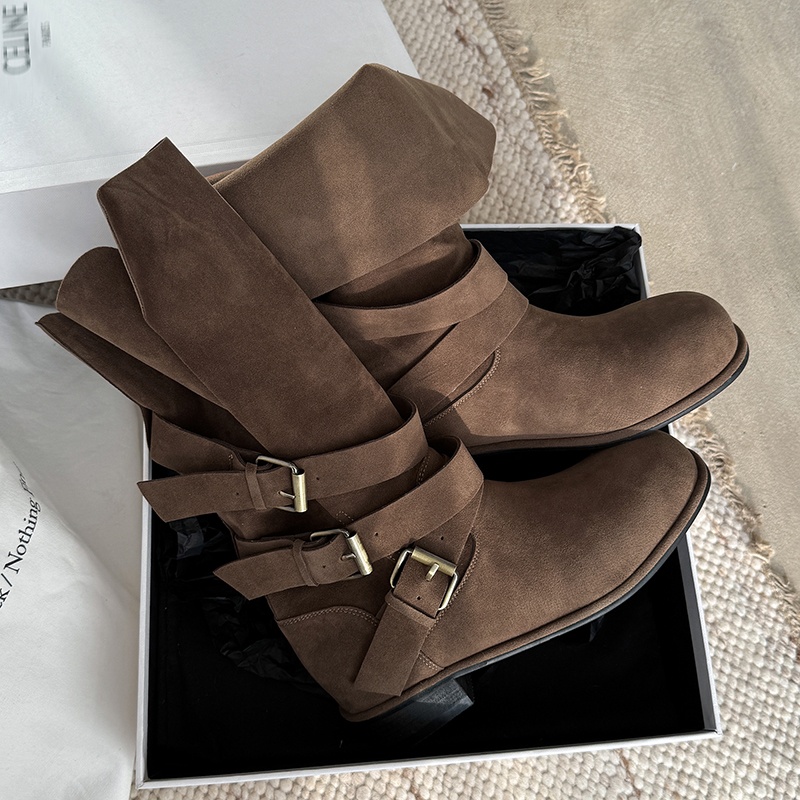 Woman Boots Cowgirls Western B - огляд і ціна Leather Classic Strap