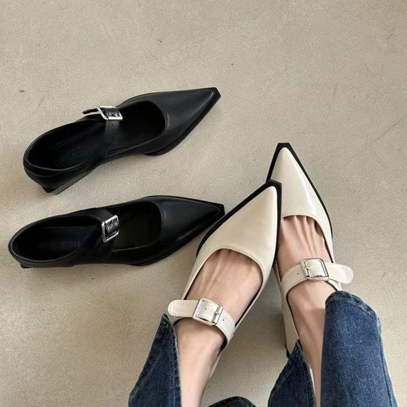 *Fashion Mary Jane Shoes Women - огляд і ціна Leather Classic Strap