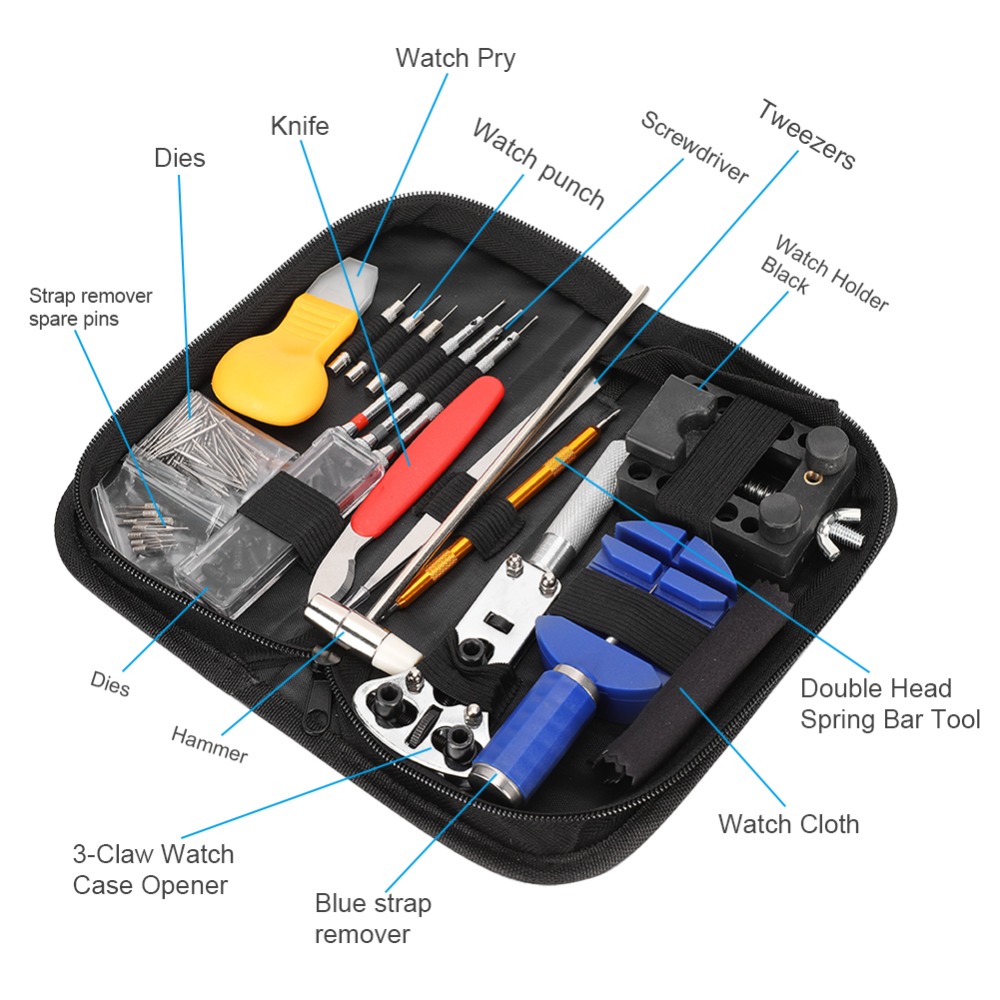 147 Pcs Multiple colors Watch  - огляд і ціна Tool Kit Strap Change